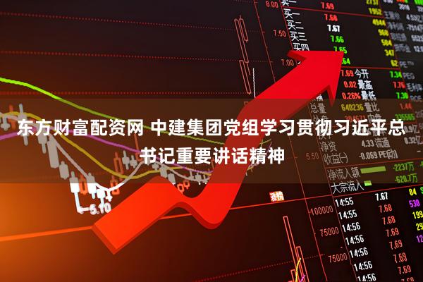 东方财富配资网 中建集团党组学习贯彻习近平总书记重要讲话精神
